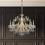 1_Schonbek Century 26" Wide Etruscan Gold 9-Light Chandelier