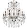 Schonbek Century 30" Wide Etruscan Gold 12-Light Chandelier