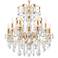 Schonbek Century 30" Wide Heirloom Gold 12-Light Chandelier