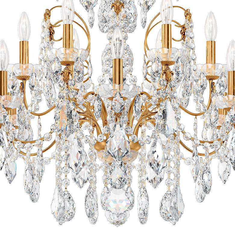 Image 2 Schonbek Century 30" Wide Heirloom Gold 12-Light Chandelier more views