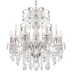 Schonbek Century 30"W Antique Silver 12-Light Chandelier