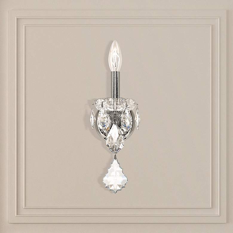 Image 1 Schonbek Century Collection 13" High Crystal Wall Sconce