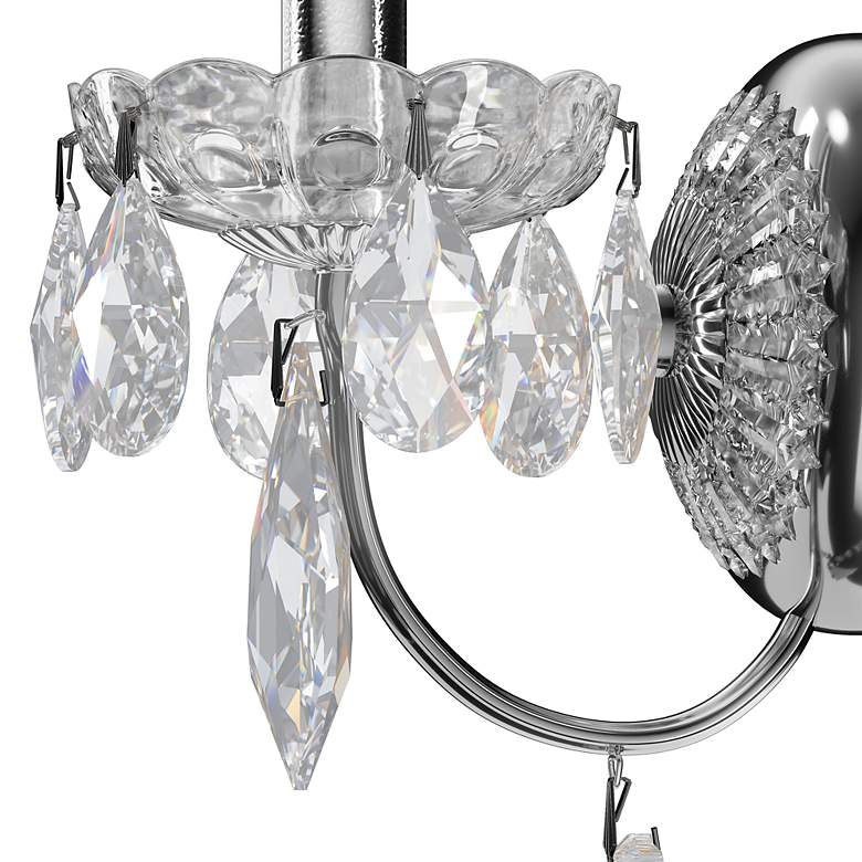Image 3 Schonbek Century Collection 13" High Crystal Wall Sconce more views