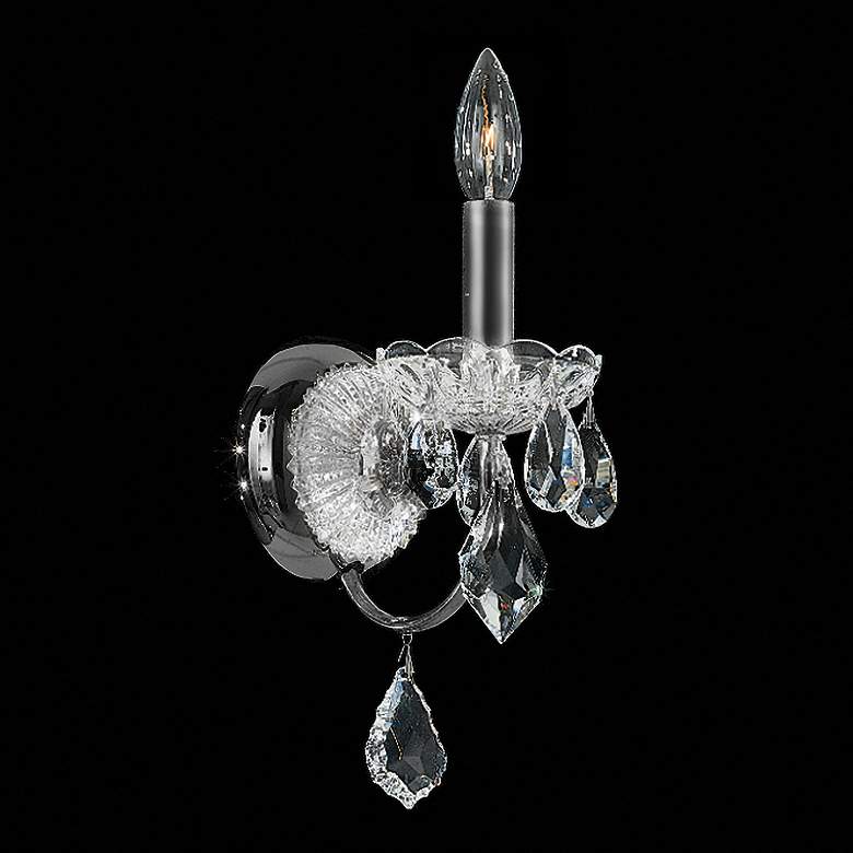 Image 1 Schonbek Century Collection 13 inch High Crystal Wall Sconce