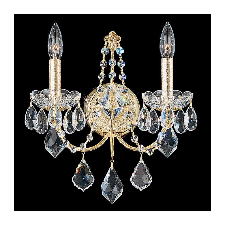 Image 1 Schonbek Century Collection 14" High Crystal Wall Sconce