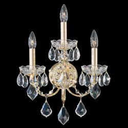 Schonbek Century Collection 17 1/2&quot; High Crystal Wall Sconce