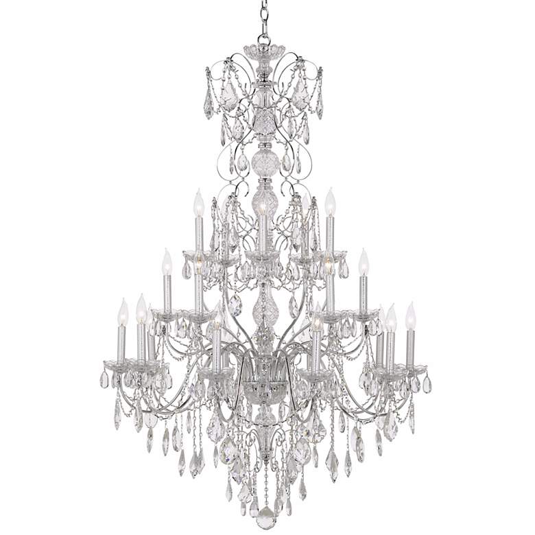 Image 1 Schonbek Century Collection 37 inch Wide Crystal Chandelier