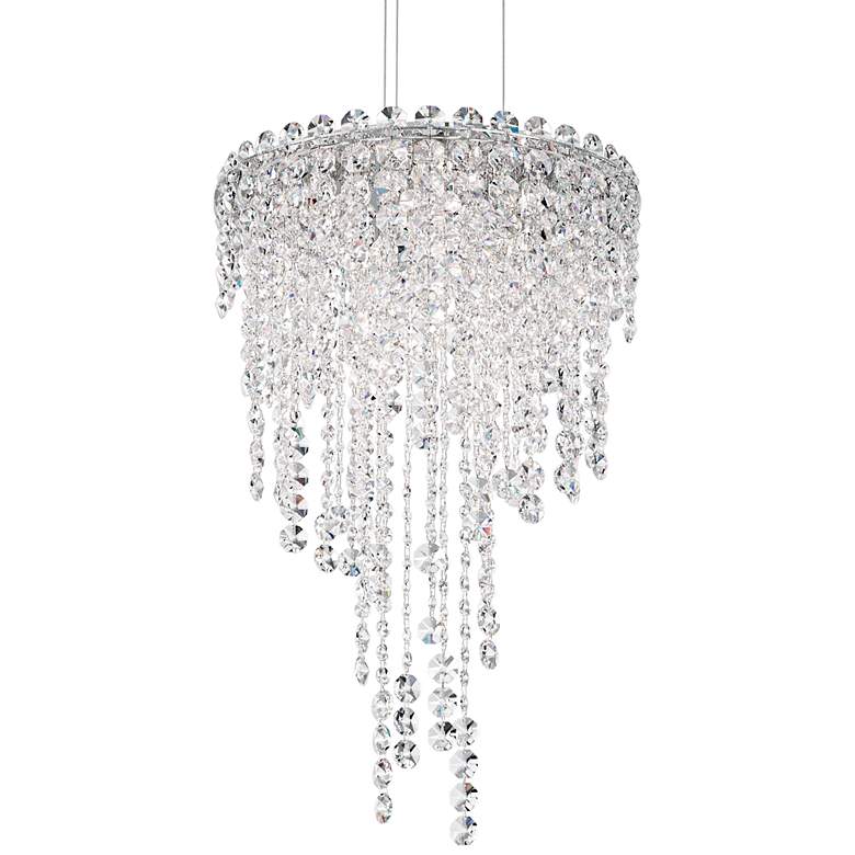 Image 2 Schonbek Chantant 14 inch Wide Small Optic Crystal Pendant Light