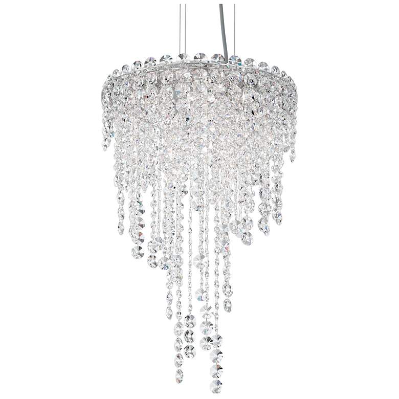 Image 2 Schonbek Chantant 14 inch Wide Small Optic Crystal Pendant Light