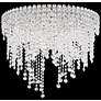 Schonbek Chantant 24" Wide Clear Optic Crystal Ceiling Light