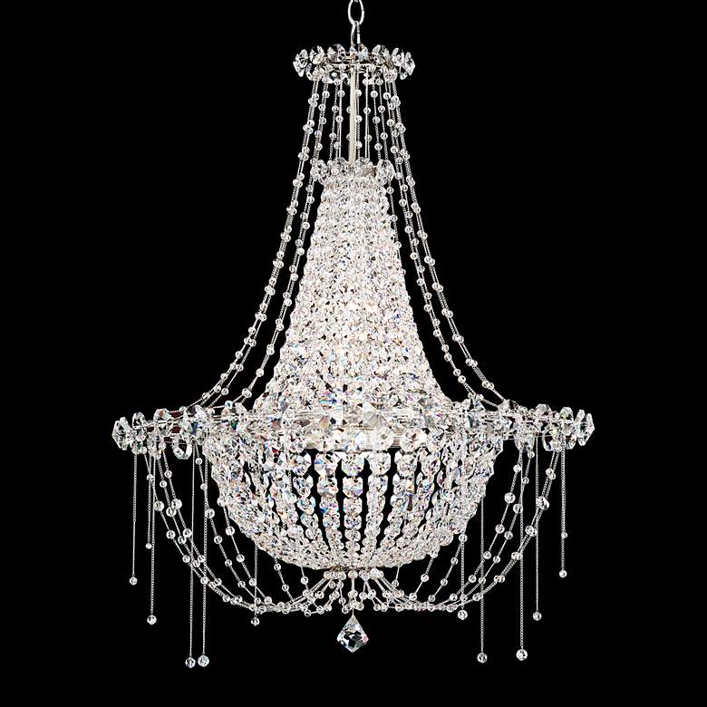 Image 1 Schonbek Chrysalita 6-Light 25"W Stainless Steel Pendant
