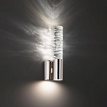 Schonbek Cru 13 3/4" High Polished Nickel ADA LED Wall Sconce