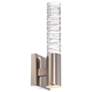 2_Schonbek Cru 13 3/4" High Polished Nickel ADA LED Wall Sconce
