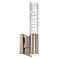 Schonbek Cru 13 3/4" High Polished Nickel ADA LED Wall Sconce