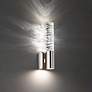 5_Schonbek Cru 13 3/4" High Polished Nickel ADA LED Wall Sconce more views