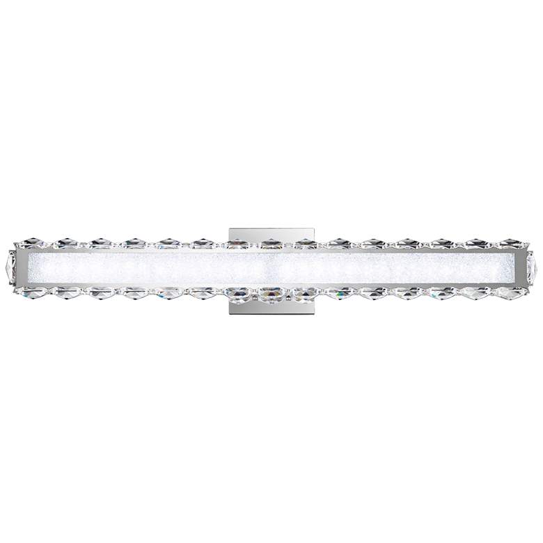Image 1 Schonbek Dionia 26 inchW Stainless Steel LED Bath Light