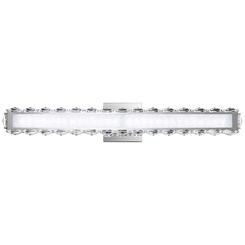 Image 1 Schonbek Dionia 26"W Stainless Steel LED Bath Light