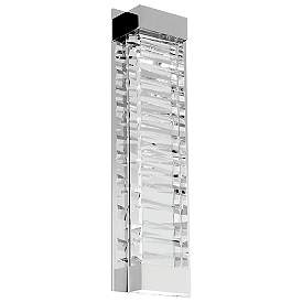 Image2 of Schonbek Echelon 18" High Polished Nickel LED Wall Sconce