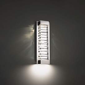 Image1 of Schonbek Echelon 18" High Polished Nickel LED Wall Sconce