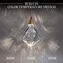 4_Schonbek Fazzoletto 8" Wide Aged Brass LED Mini Pendant more views