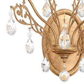 Image4 of Schonbek Filigrae 16" High French Gold 2-Light Wall Sconce more views