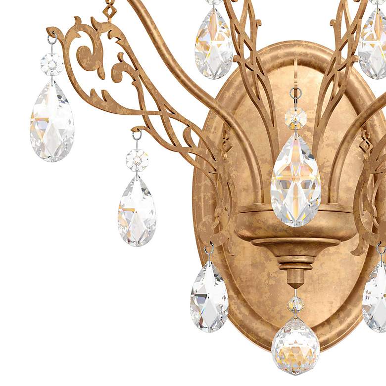 Image 5 Schonbek Filigrae 16" High French Gold 2-Light Wall Sconce more views