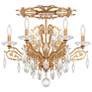 Thumbnail1 of Schonbek Filigrae 23" Wide French Gold 6-Light Ceiling Light