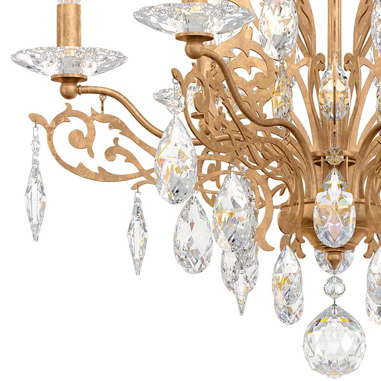 Image 2 Schonbek Filigrae 23" Wide French Gold 6-Light Ceiling Light more views