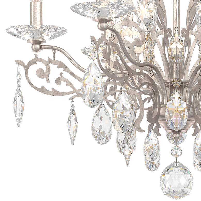 Image 3 Schonbek Filigrae 23" Wide Silver 6-Light Ceiling Light more views