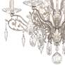 3_Schonbek Filigrae 23" Wide Silver 6-Light Ceiling Light more views