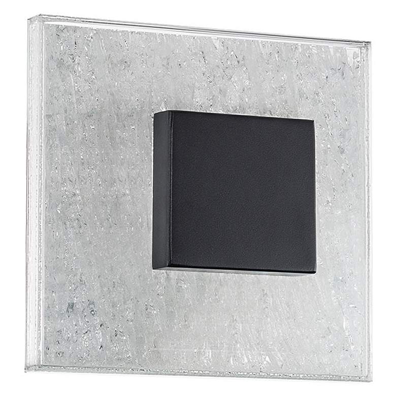 Image 1 Schonbek Fragment 8" Square LED Modern Wall Sconce