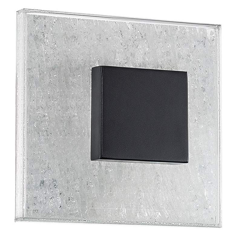 Image 2 Schonbek Fragment 8" Square LED Modern Wall Sconce