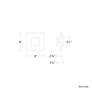 6_Schonbek Fragment 8" Square LED Modern Wall Sconce more views