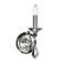 Schonbek Jasmine 13 1/2" High Chrome and Crystal Wall Sconce