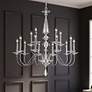 Thumbnail1 of Schonbek Jasmine Optic Crystal 15-Light Chandelier