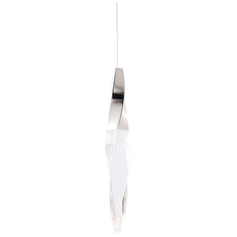 Image 1 Schonbek Kindjal 18" High Modern LED Crystal Mini Pendant
