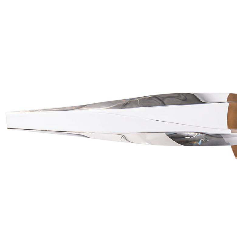 Image 3 Schonbek Kindjal 27" Wide Aged Brass Crystal LED Bath Light more views