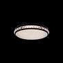 2_Schonbek Kristally 12" Wide Black LED Ceiling Light more views