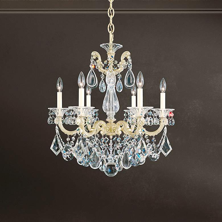 Image 1 Schonbek La Scala 23" Wide Heritage Crystal Chandelier
