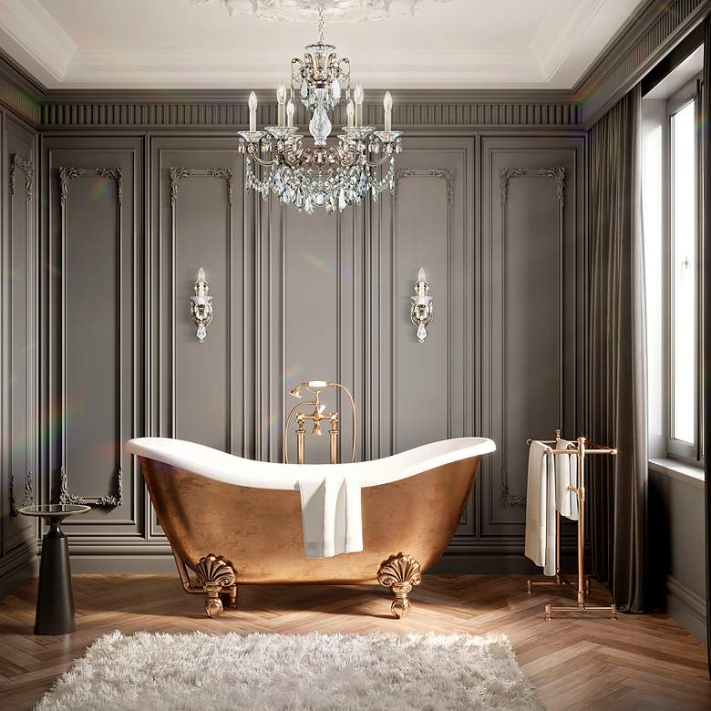Image 5 Schonbek La Scala 23" Wide Heritage Crystal Chandelier more views