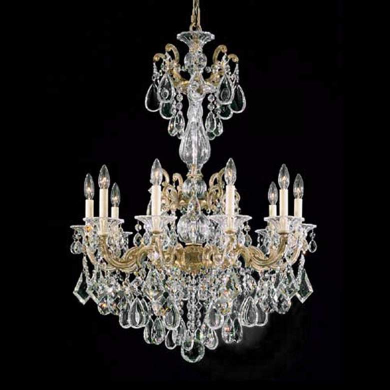 Image 1 Schonbek La Scala 25 inch Wide Hand-Cut Crystal Chandelier