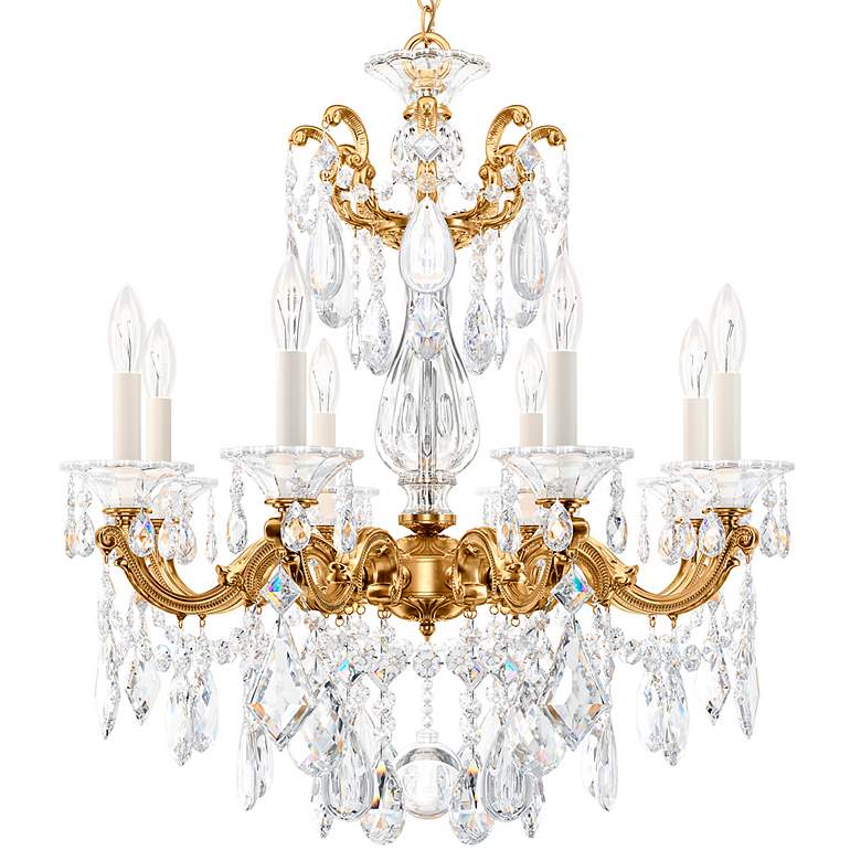 Image 3 Schonbek La Scala 25"W Heritage Crystal 8-Light Chandelier more views