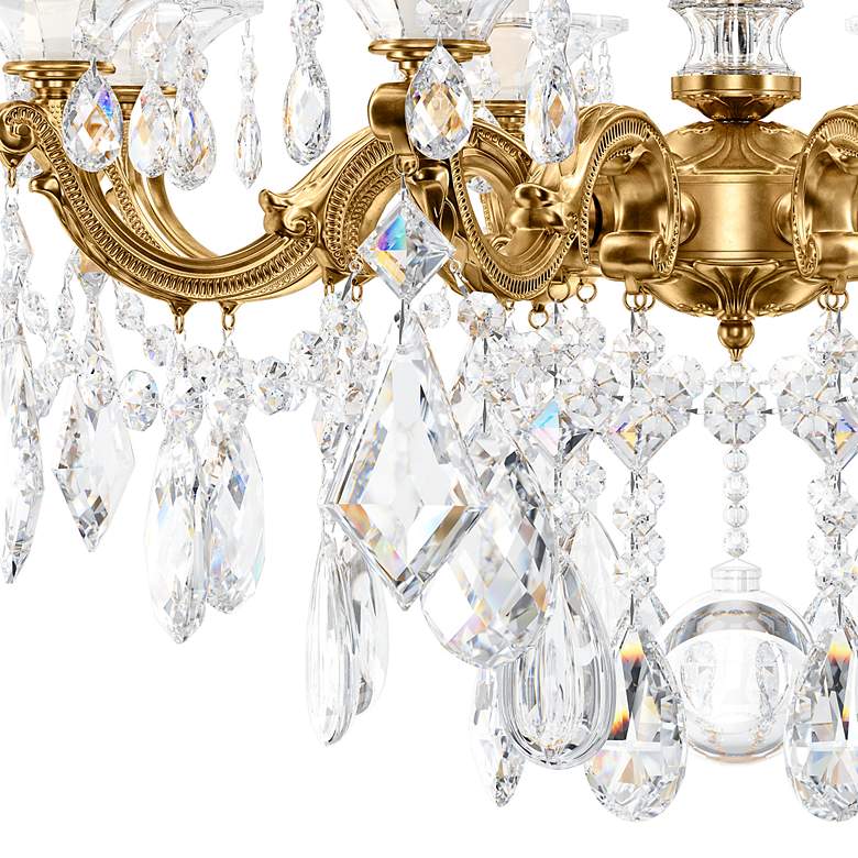 Image 4 Schonbek La Scala 25"W Heritage Crystal 8-Light Chandelier more views