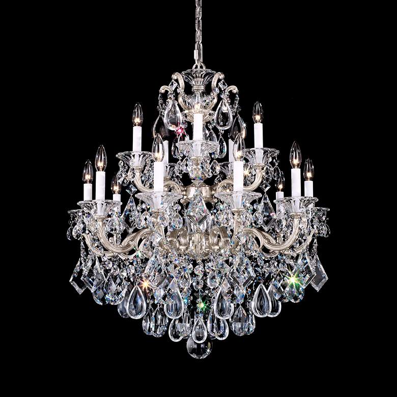 Image 1 Schonbek La Scala 28 inch Wide Heritage Crystal Chandelier