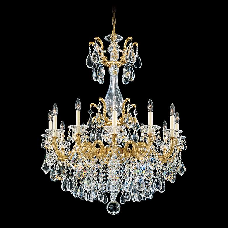 Image 1 Schonbek La Scala 33 inch Wide Heritage Crystal Chandelier