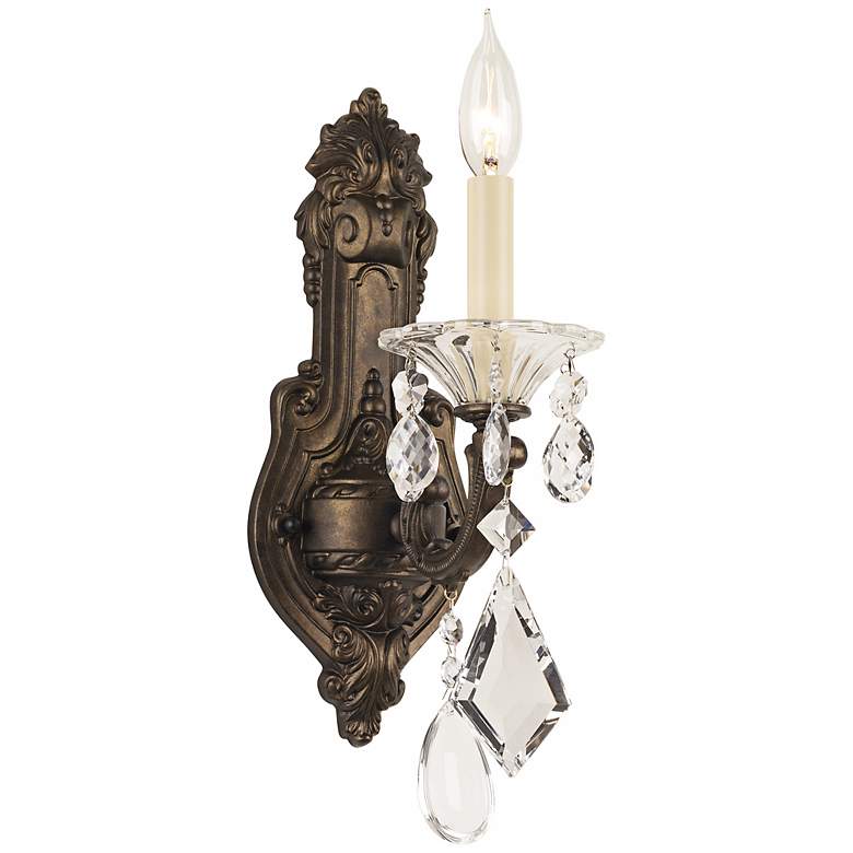 Image 1 Schonbek La Scala Collection 16 inch High Crystal Wall Sconce