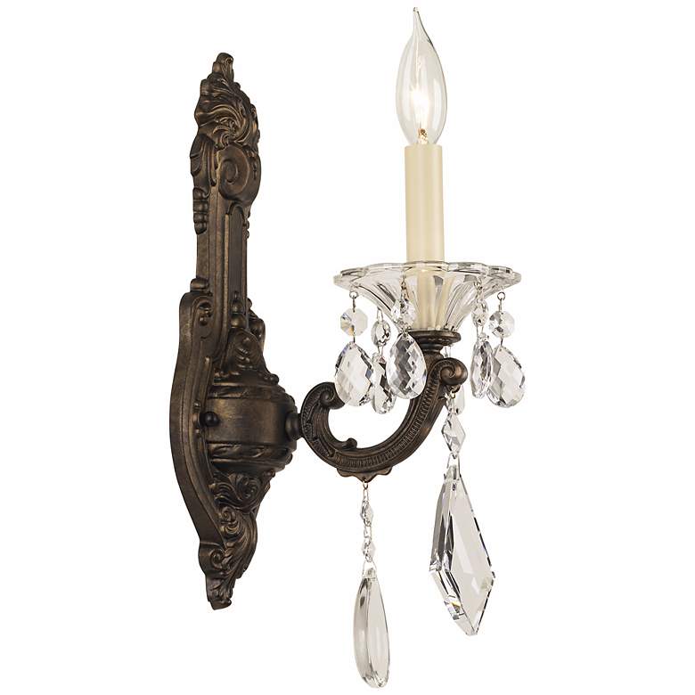 Image 5 Schonbek La Scala Collection 16 inch High Crystal Wall Sconce more views