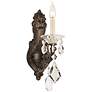 Schonbek La Scala Collection 16" High Crystal Wall Sconce