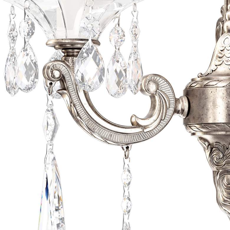 Image 4 Schonbek La Scala Collection 16" High Crystal Wall Sconce more views