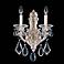 Schonbek La Scala Collection 2-Light Crystal Wall Sconce